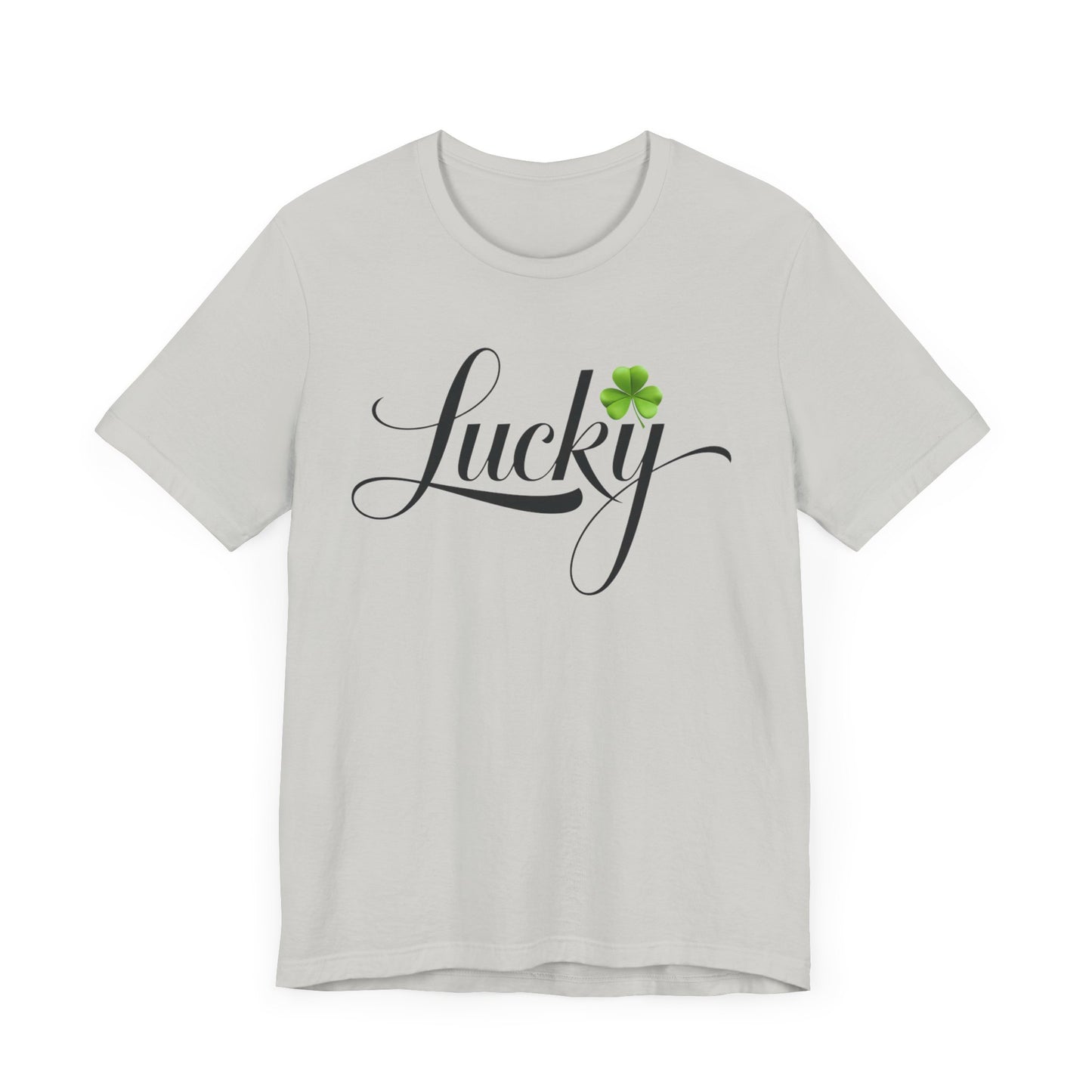 Lucky Clover Tee, St. Patrick's Day Shirt, Unisex T-Shirt, Shamrock Leaf Top, Irish Luck Apparel