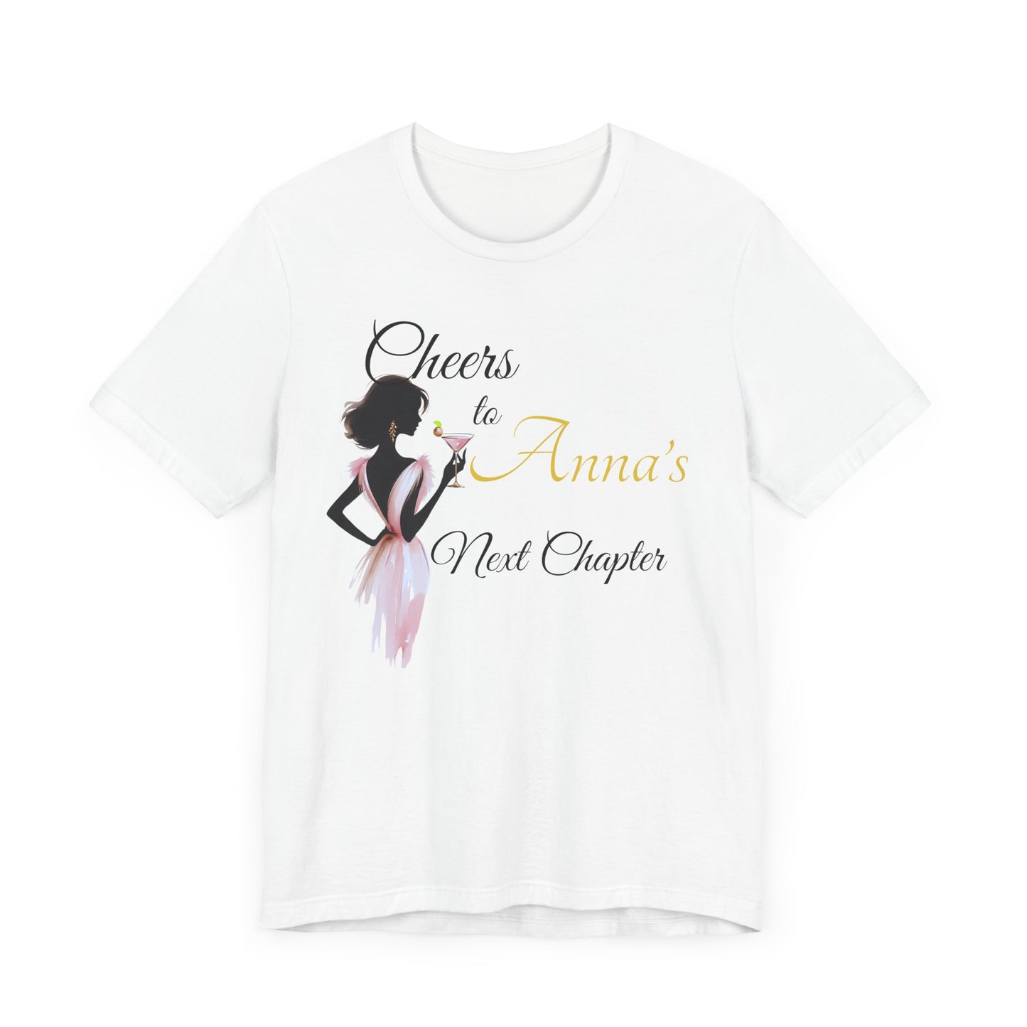 Bachelorette Party Tee - Cheers to Bride's New Chapter