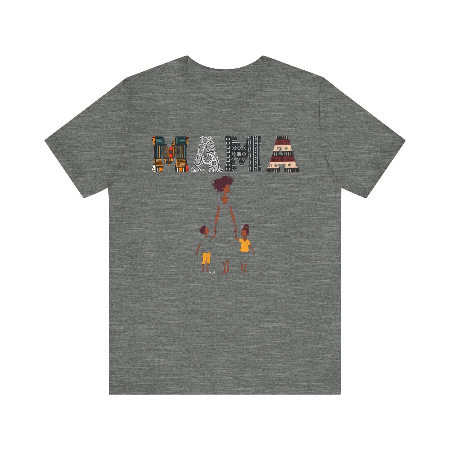 Afrocentric Mama N Me T-Shirt - Motherhood, Culture Unisex Tee, African American Mom Shirt, Matching Mommy & Me Outfit, Mother's Day Gift,