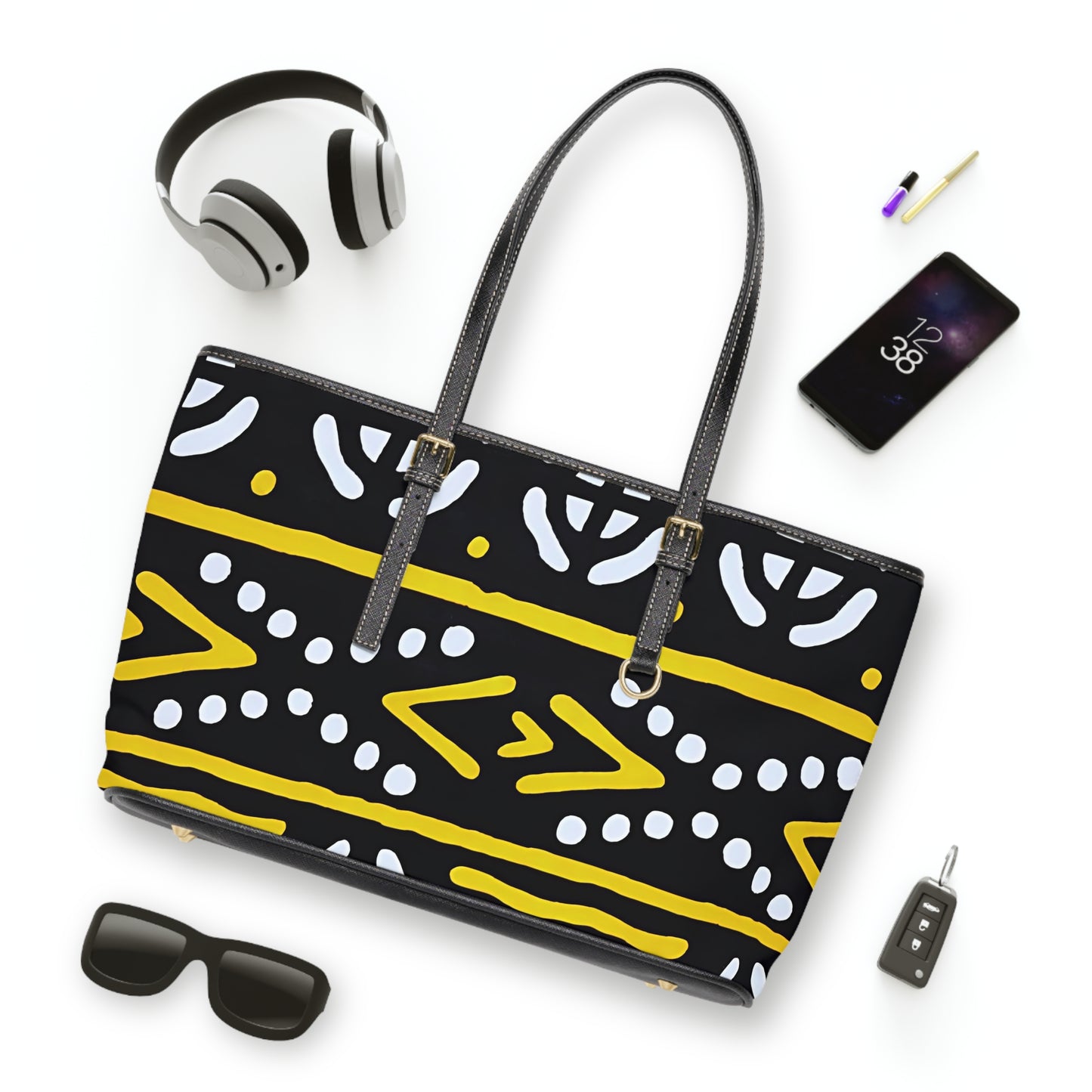 Ankara Print Shoulder Bag, African Print Purse, Ethnic Pattern Handbag, Colorful Crossbody Bag, Fashionable Tote Bag for Women