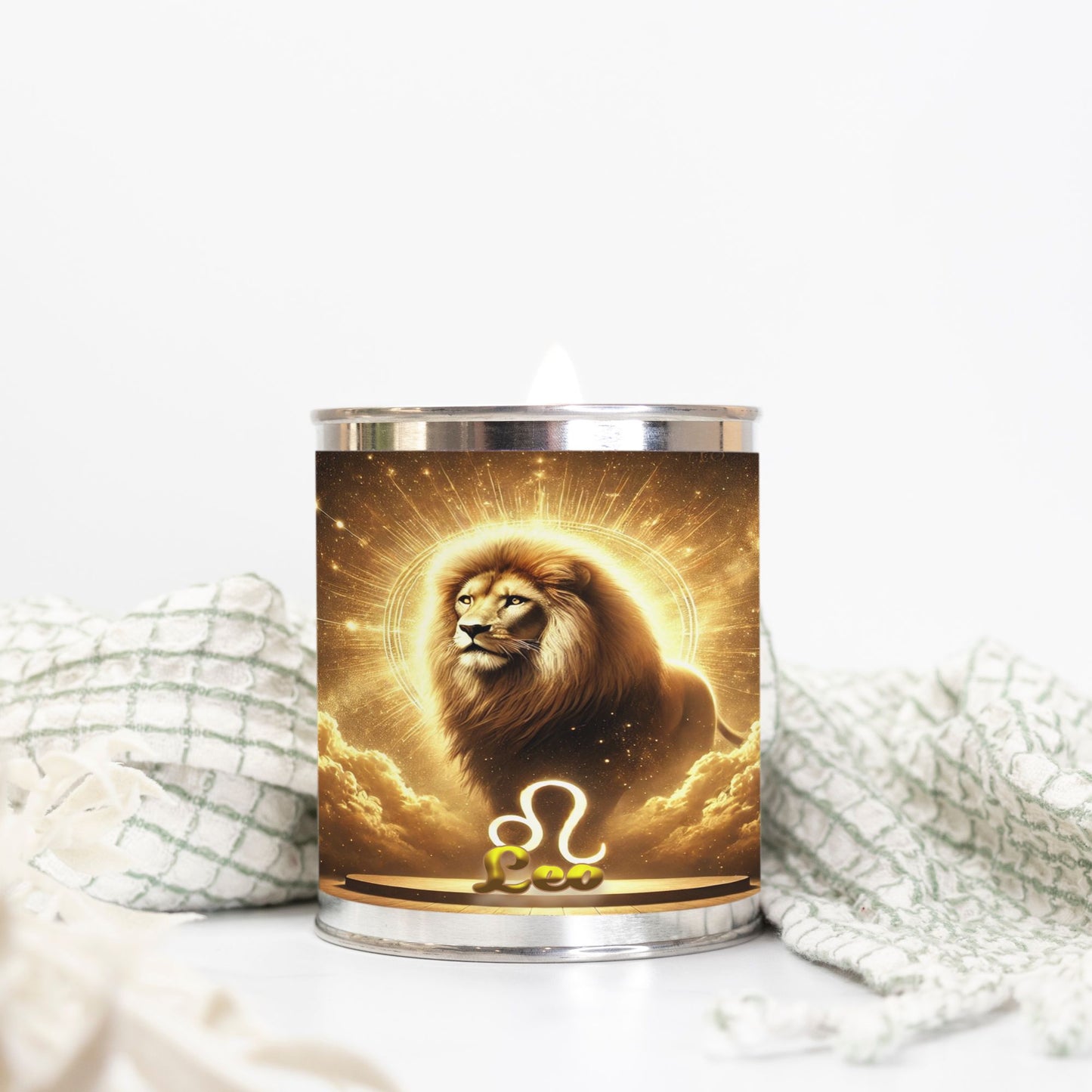 Zodiac - Leo - Candle Paint Can (Hand Poured 16 oz.)