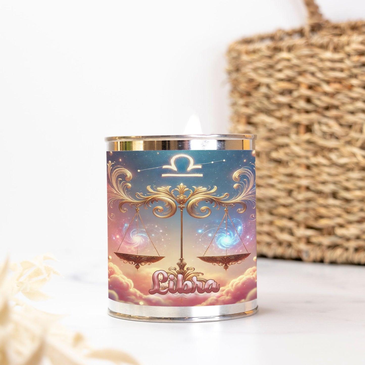 Zodiac -Libra - Candle Paint Can (Hand Poured 16 oz.)
