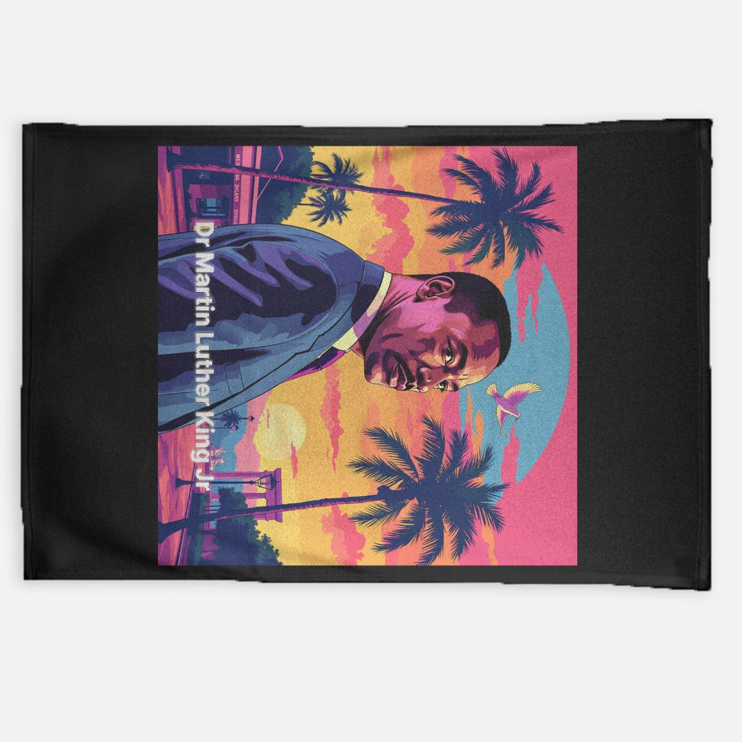 MLK Large Soft Fleece Blanket 40 x 60