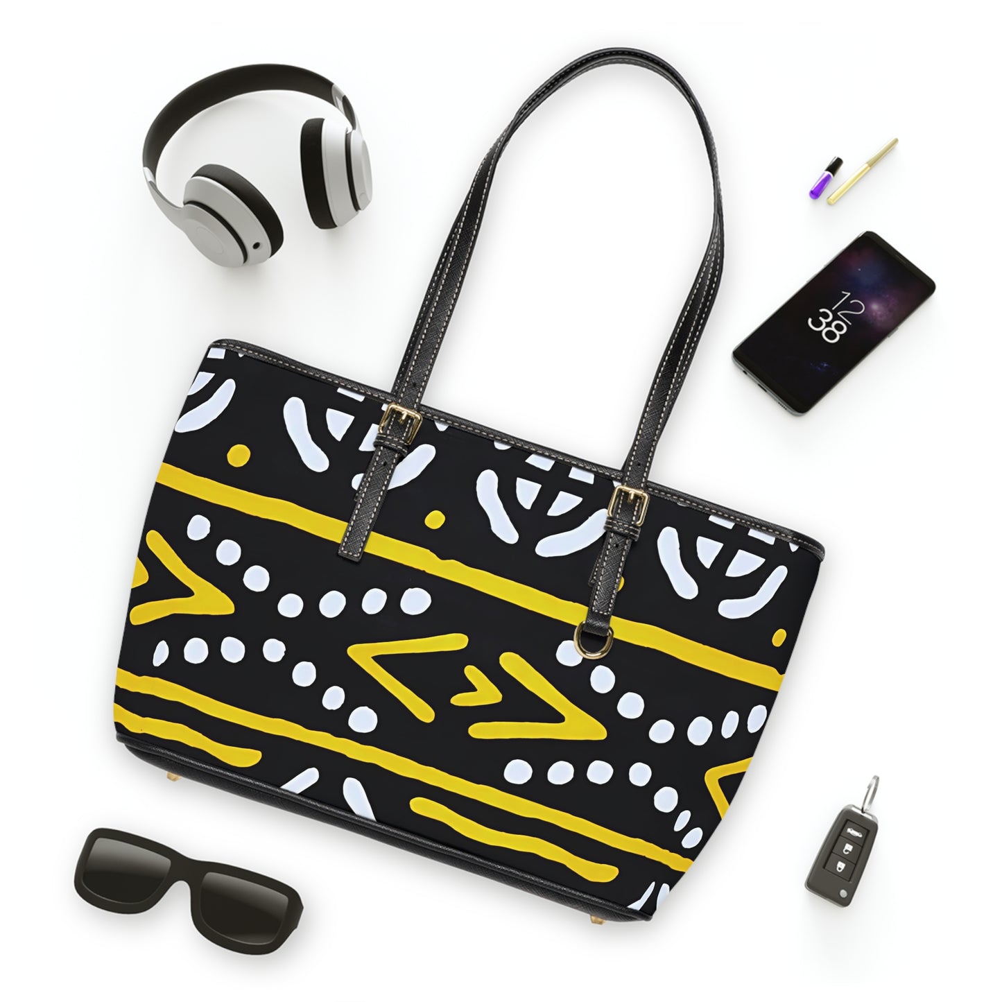 Ankara Print Shoulder Bag, African Print Purse, Ethnic Pattern Handbag, Colorful Crossbody Bag, Fashionable Tote Bag for Women