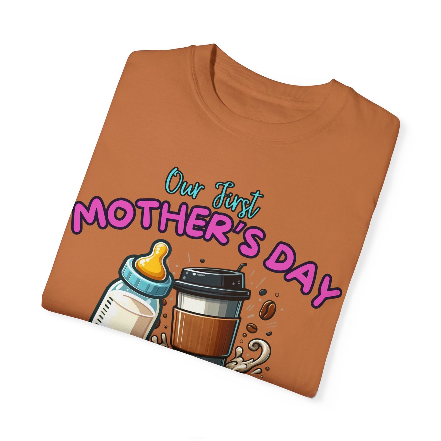 Mother's Day Unisex T-shirt, First Mom's Day Gift, Family Matching Tee, Gender-Neutral Shirt, Motherhood Apparel