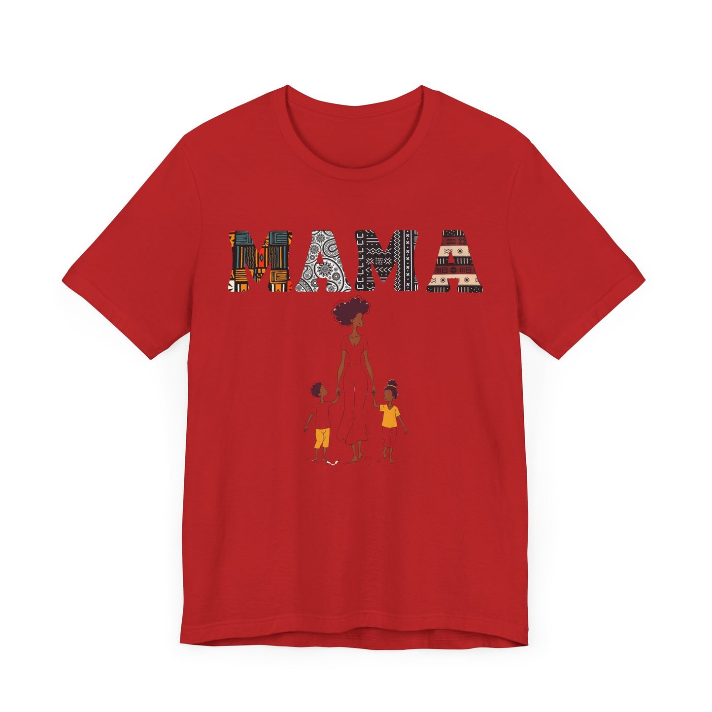 Afrocentric Mama N Me T-Shirt - Motherhood, Culture Unisex Tee, African American Mom Shirt, Matching Mommy & Me Outfit, Mother's Day Gift,