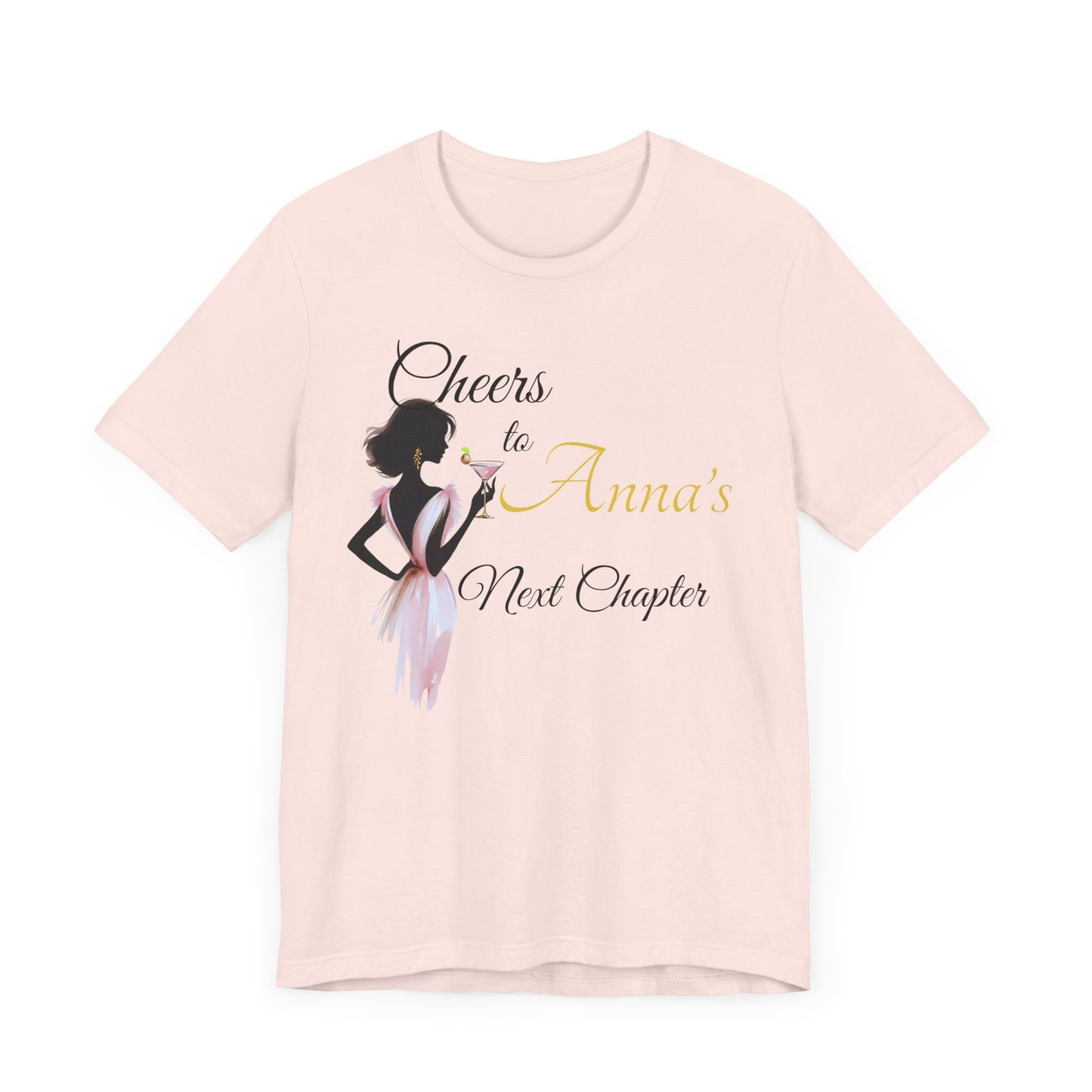 Bachelorette Party Tee - Cheers to Bride's New Chapter