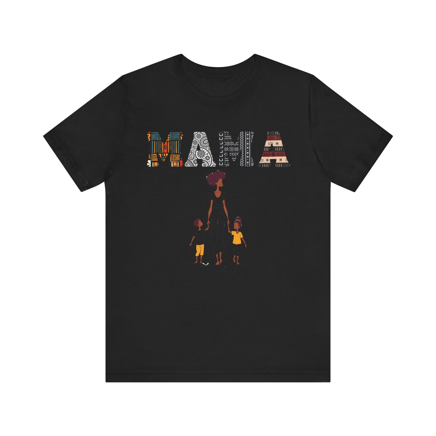 Afrocentric Mama N Me T-Shirt - Motherhood, Culture Unisex Tee, African American Mom Shirt, Matching Mommy & Me Outfit, Mother's Day Gift,