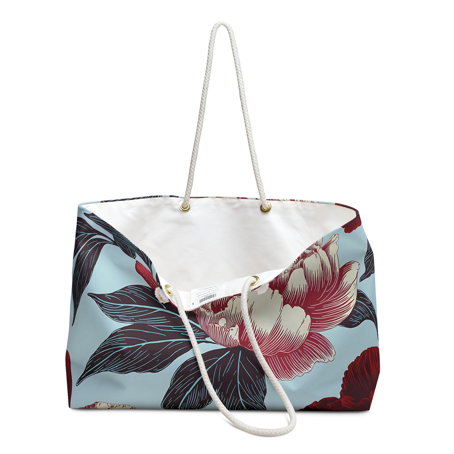 Vintage Floral Weekender Bag - Stylish & Spacious Travel Tote