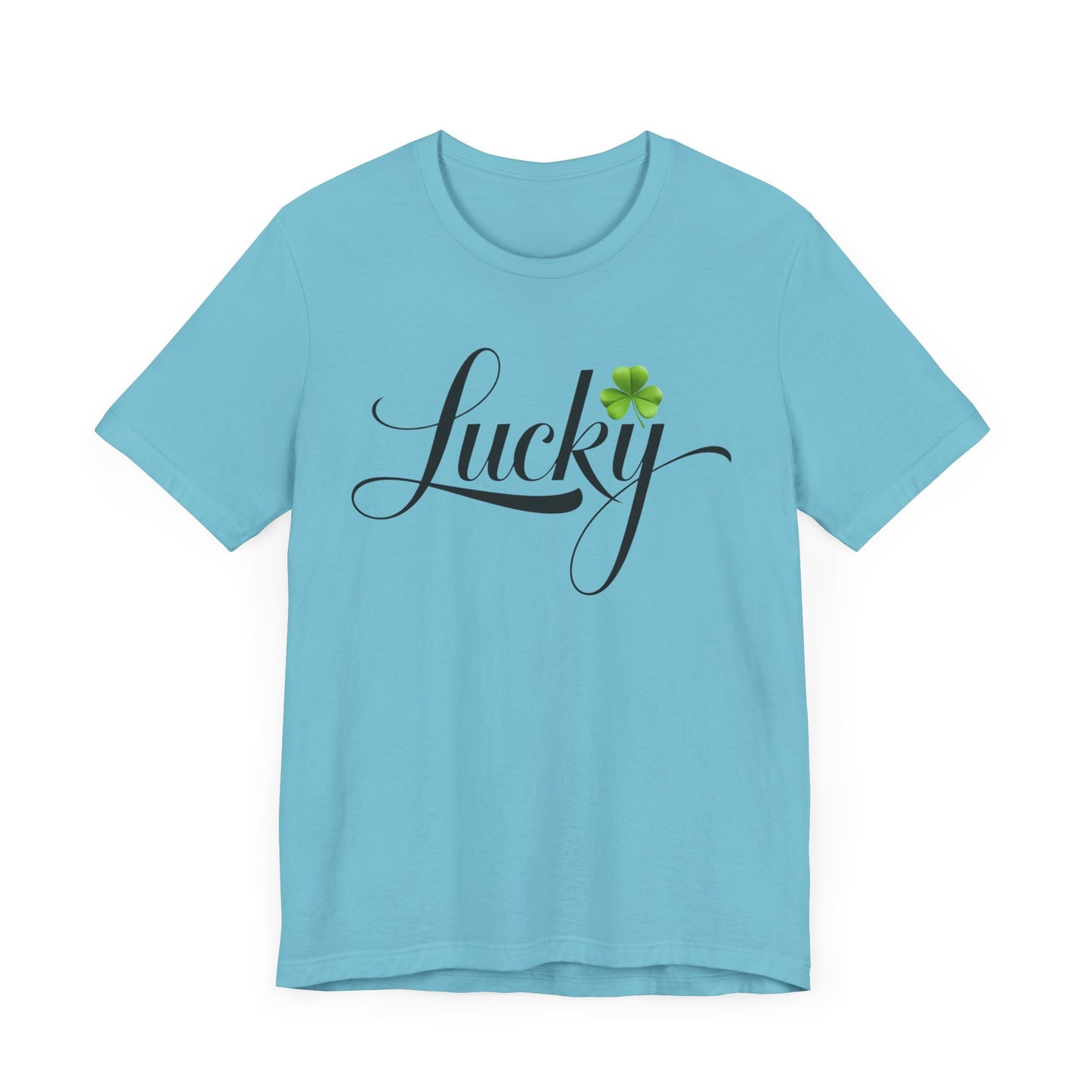 Lucky Clover Tee, St. Patrick's Day Shirt, Unisex T-Shirt, Shamrock Leaf Top, Irish Luck Apparel