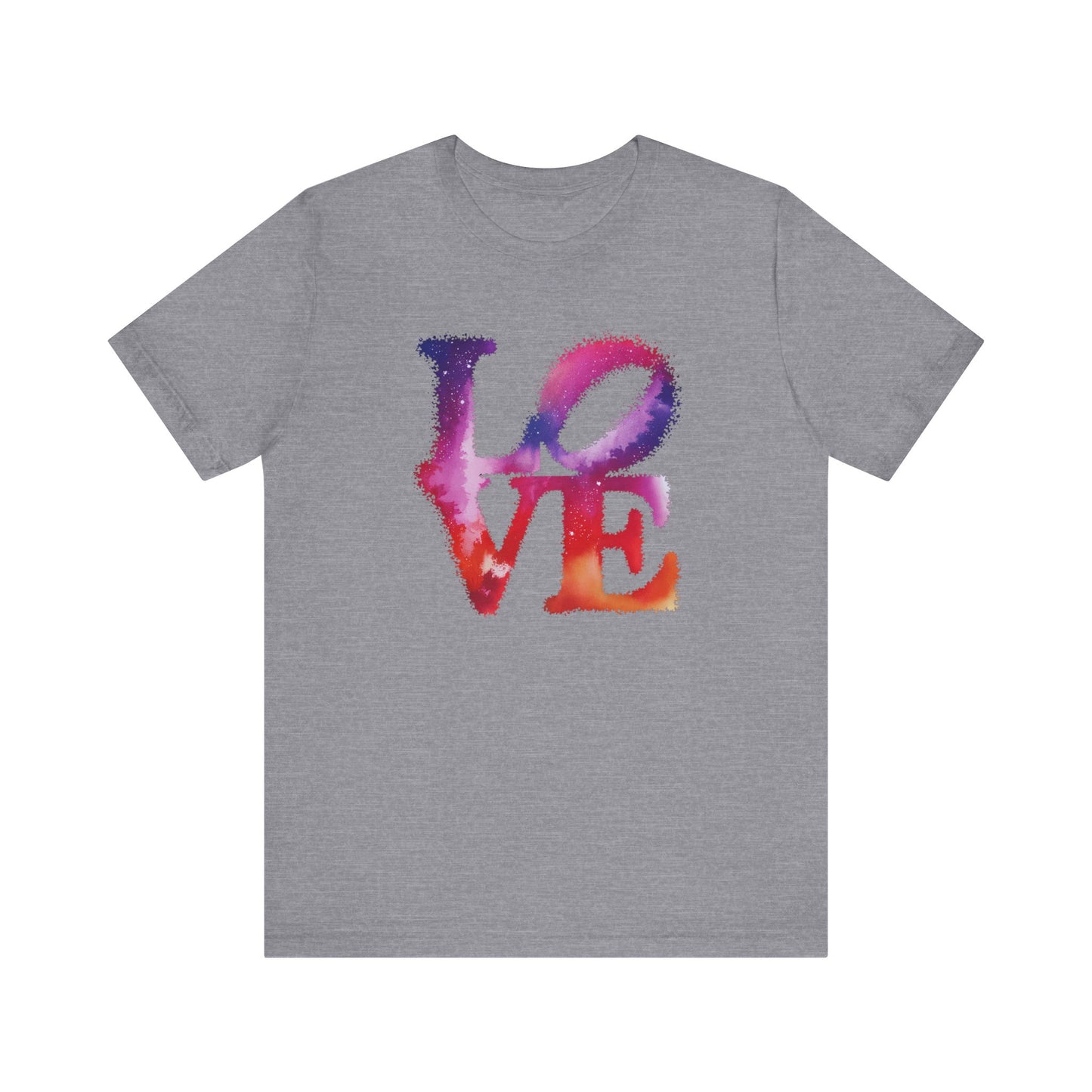 LOVE Unisex Jersey Short Sleeve Tee