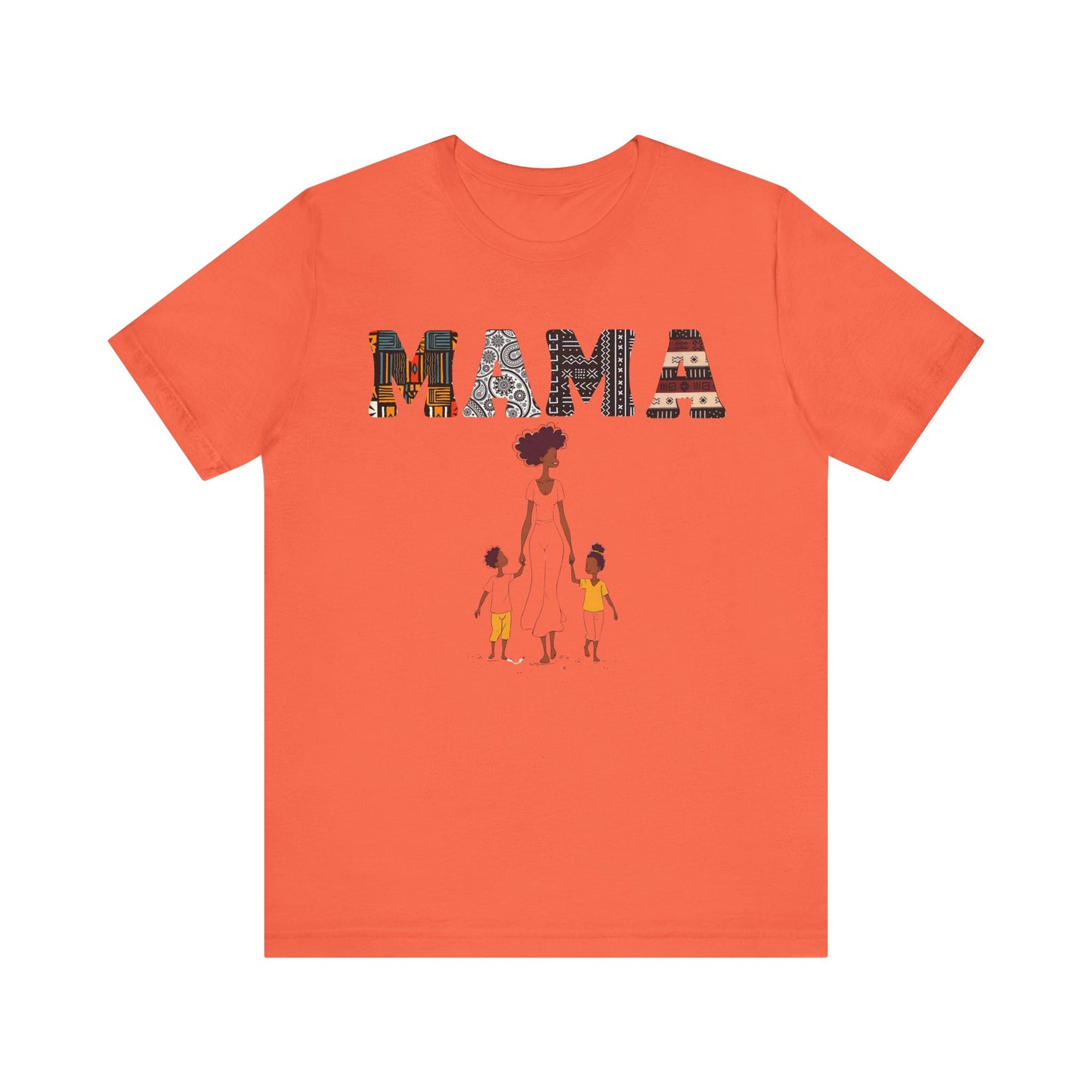 Afrocentric Mama N Me T-Shirt - Motherhood, Culture Unisex Tee, African American Mom Shirt, Matching Mommy & Me Outfit, Mother's Day Gift,