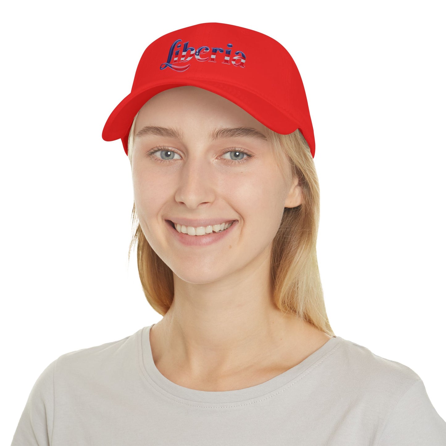 Liberia Low Profile Baseball Cap | Casual Wear, Summer Accessory, Sports Hat, Gift for Him, Travel Cap