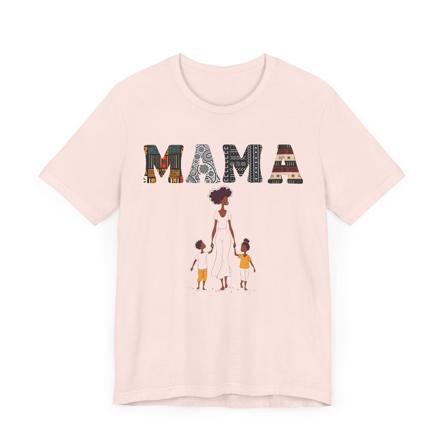 Afrocentric Mama N Me T-Shirt - Motherhood, Culture Unisex Tee, African American Mom Shirt, Matching Mommy & Me Outfit, Mother's Day Gift,