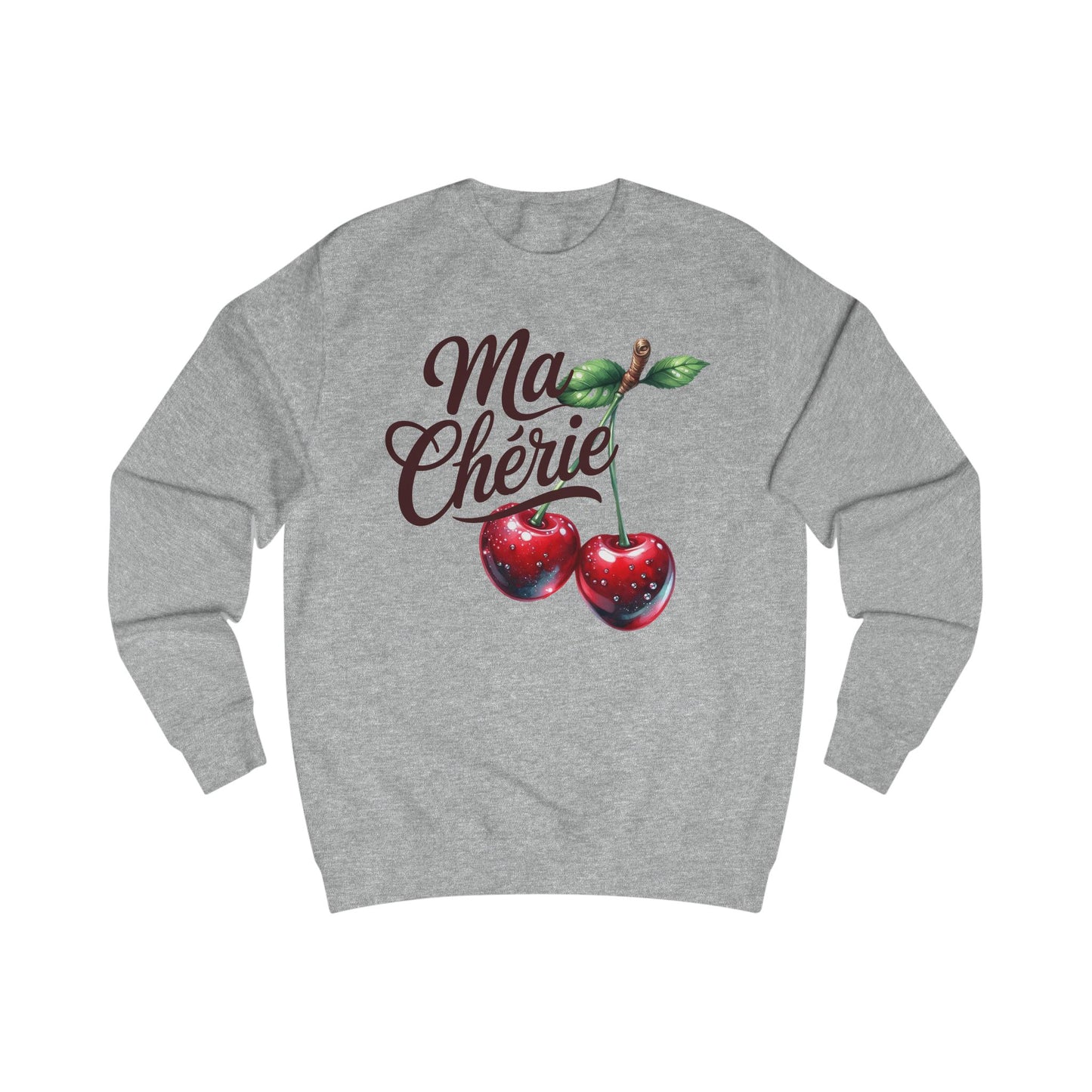 Ma Chérie Cherry Unisex Sweatshirt - Cute & Cozy Gift for Fruit Lovers