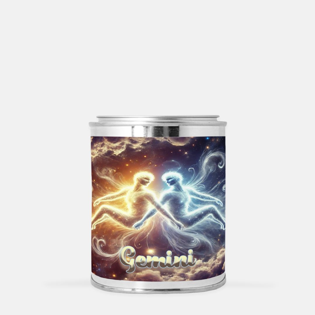 Zodiac - Gemini - Candle Paint Can (Hand Poured 16 oz.)