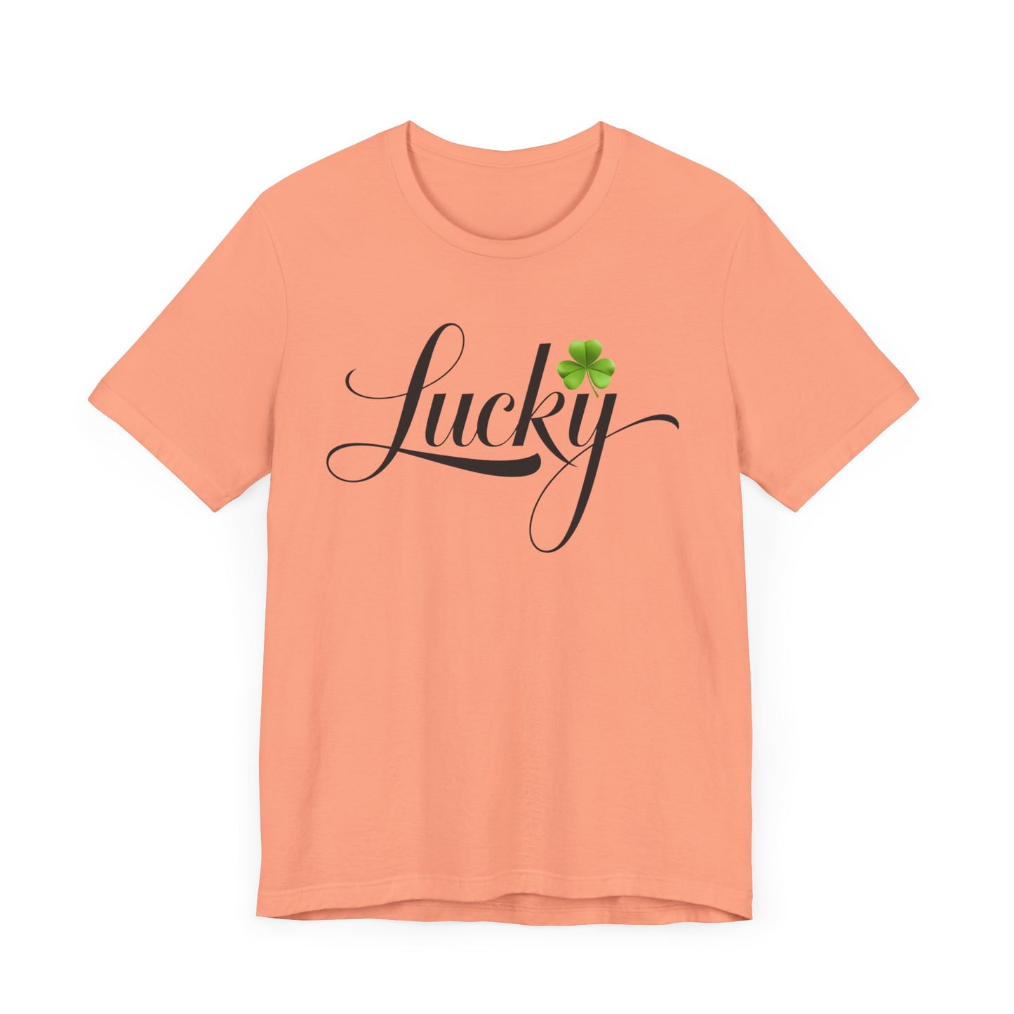 Lucky Clover Tee, St. Patrick's Day Shirt, Unisex T-Shirt, Shamrock Leaf Top, Irish Luck Apparel