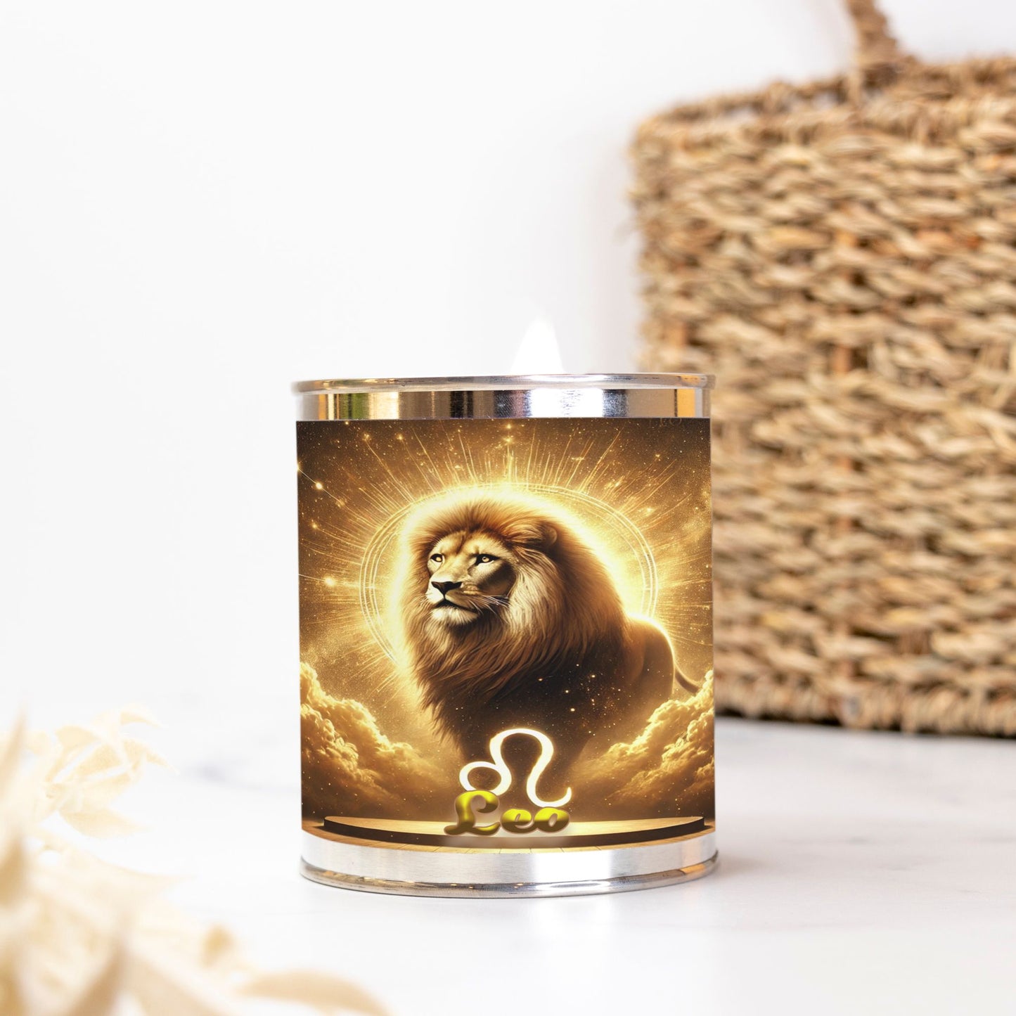 Zodiac - Leo - Candle Paint Can (Hand Poured 16 oz.)