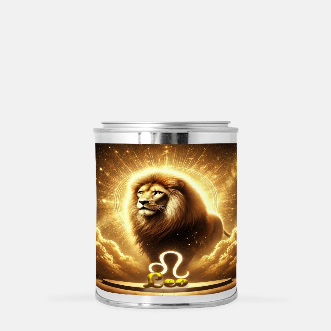 Zodiac - Leo - Candle Paint Can (Hand Poured 16 oz.)