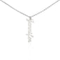 Multi Vertical Name Necklace