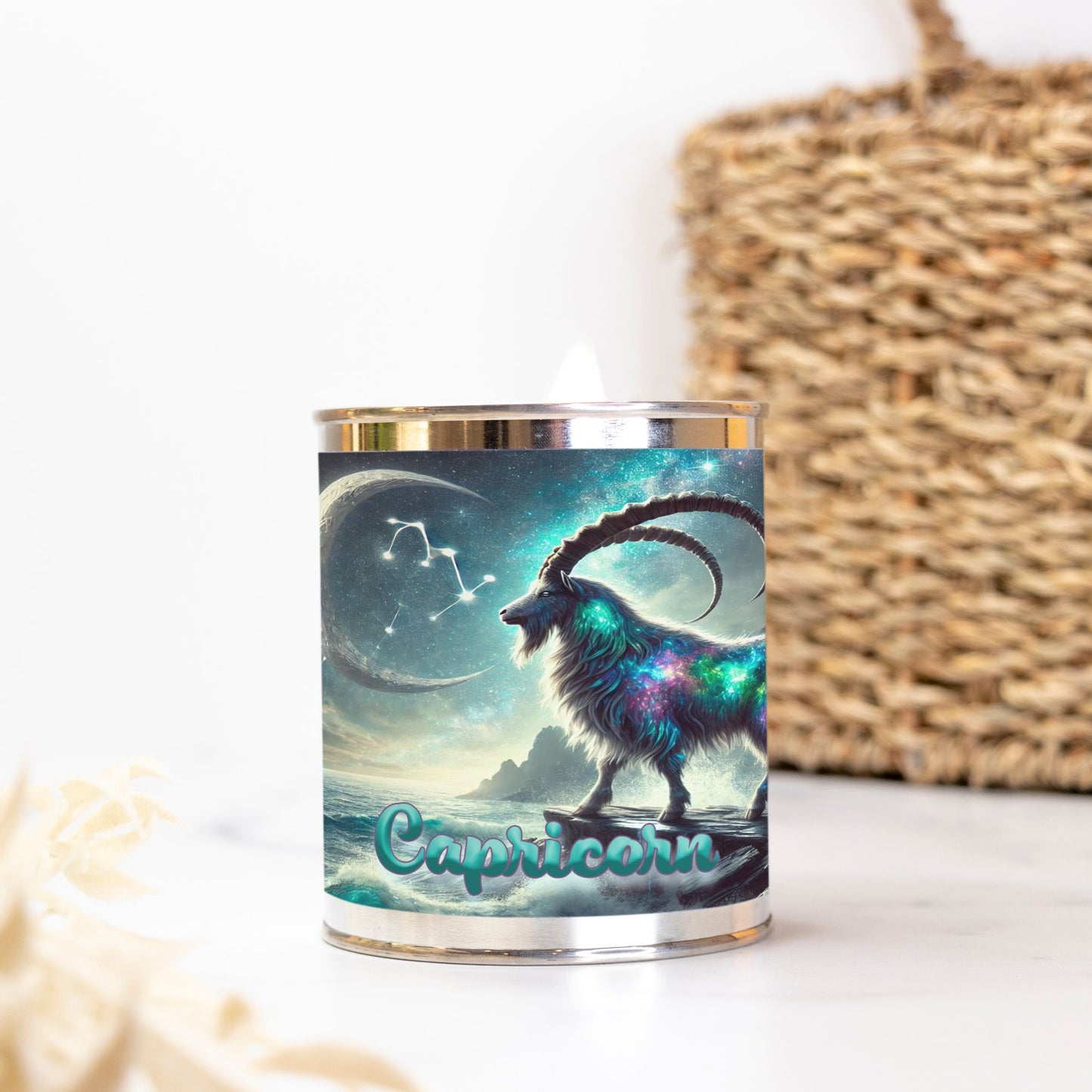 Zodiac - Capricorn - Candle Paint Can (Hand Poured 16 oz.)