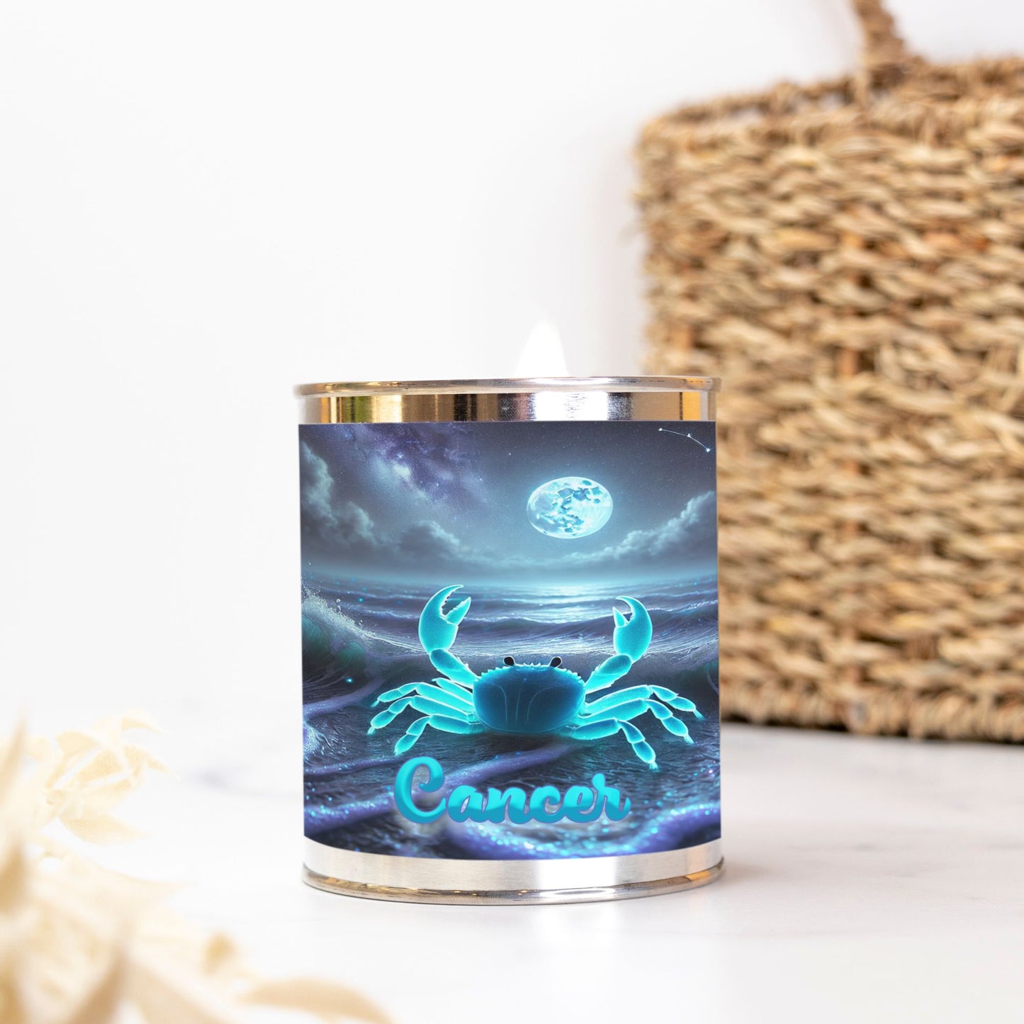 Zodiac - Cancer - Candle Paint Can (Hand Poured 16 oz.)