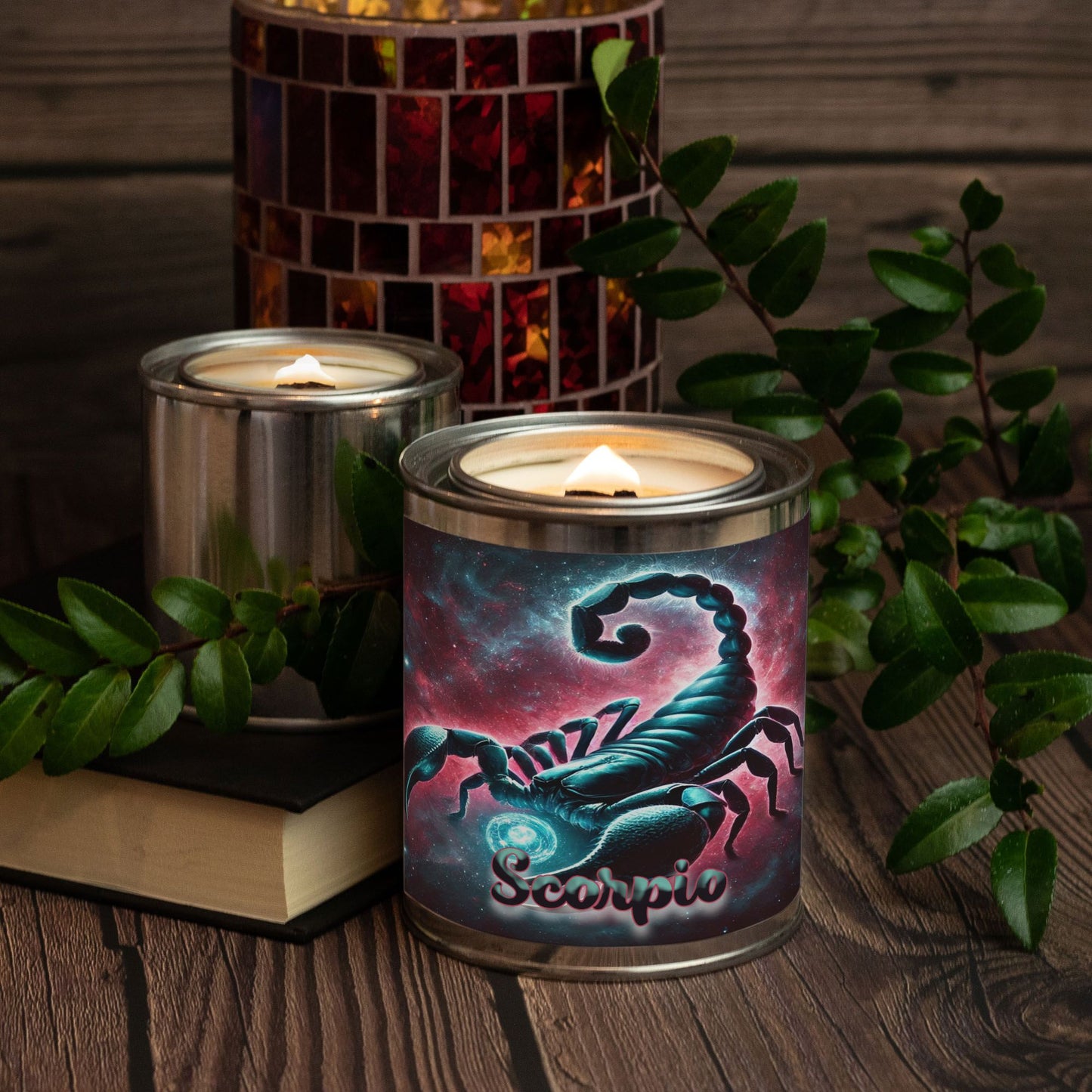 Zodiac - Scorpio - Candle Paint Can (Hand Poured 16 oz.)