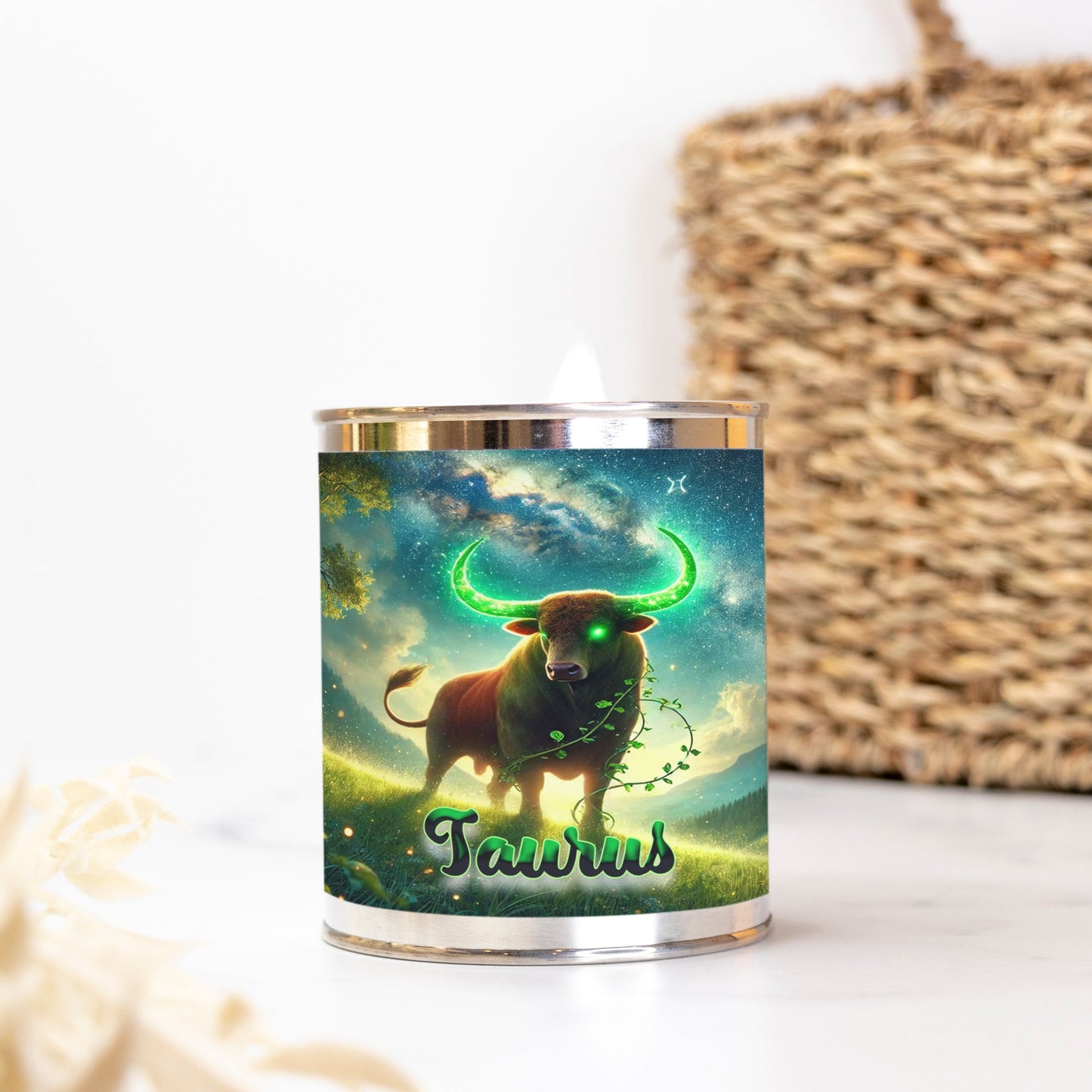 Zodiac - Taurus - Candle Paint Can (Hand Poured 16 oz.)