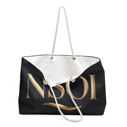 Luxury NSOI Weekender Bag, Travel Tote, Gym Bag, Overnight Bag, Stylish Luggage for Getaways, Gift for Travelers