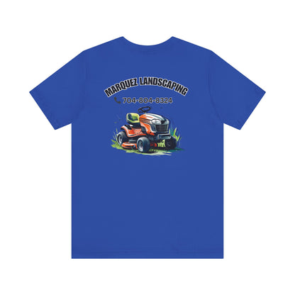 Personalized Landscaping Tee | Gardening Gift | Lawn Care Apparel | Unisex Short Sleeve Shirt | Marquez Landscaping