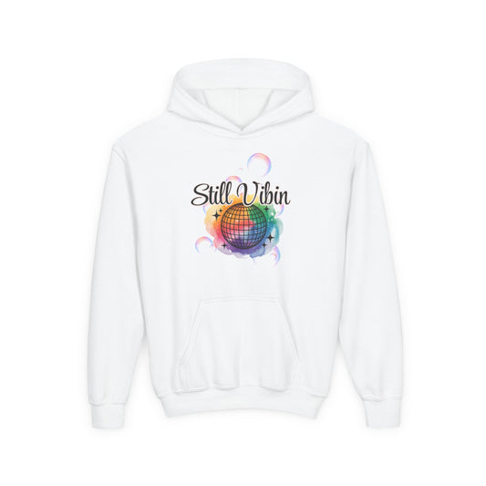 Still Vibin' Hoodie - Chill Retro Fusion Collection, Vintage Vibes Hooded Sweatshirt, Cool Groovy Pullover, 70s Inspired Jumper, Hip Retro