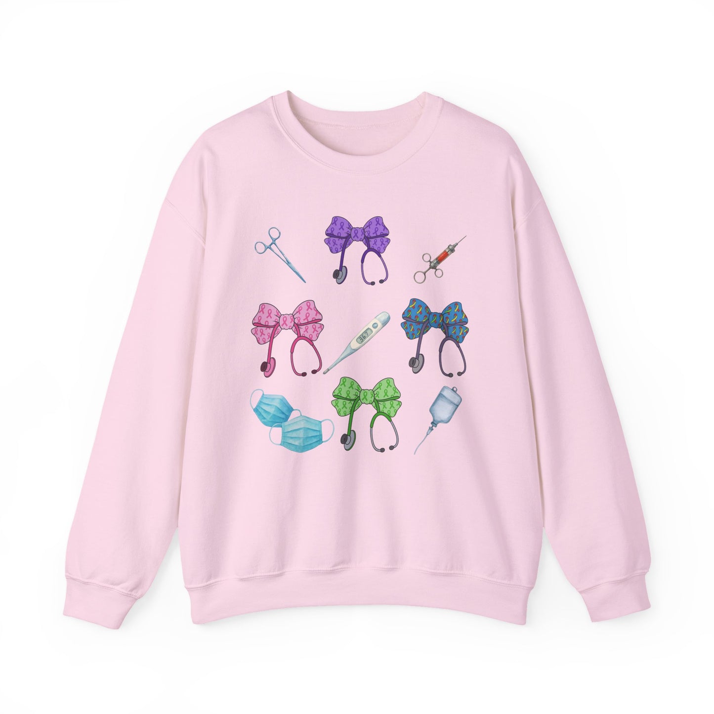 Nurse Crewneck Sweatshirt — Classic Healthcare Appreciation Pullover