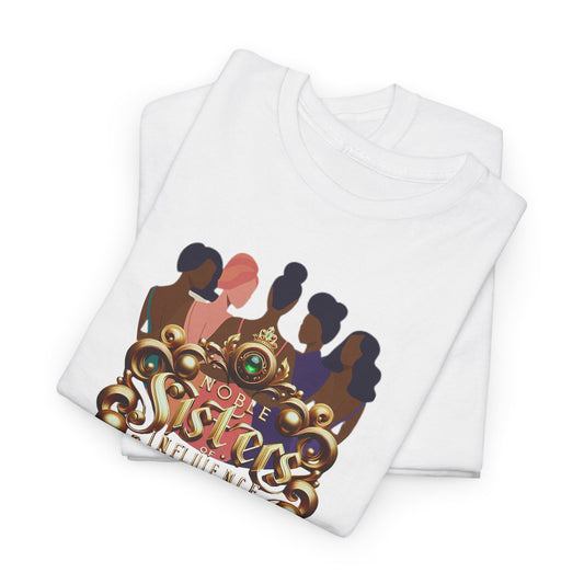 Sisterhood Unisex Heavy Cotton Tee, Feminist T-Shirt, Empowering Apparel, Gifts for Friends, Celebrating Women