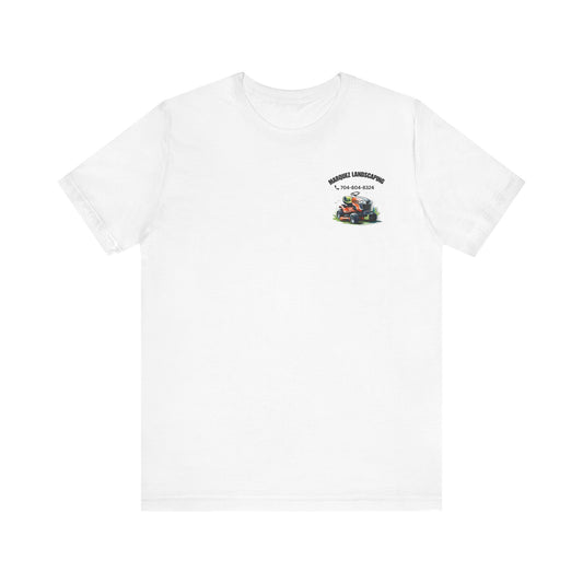 Personalized Landscaping Tee | Gardening Gift | Lawn Care Apparel | Unisex Short Sleeve Shirt | Marquez Landscaping