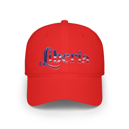 Liberia Low Profile Baseball Cap | Casual Wear, Summer Accessory, Sports Hat, Gift for Him, Travel Cap