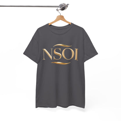 Stylish NSOI Unisex Heavy Cotton Tee for Casual Wear, Comfortable Everyday T-Shirt, Trendy Gift for Friends, Graphic Tee, Fashion Statement