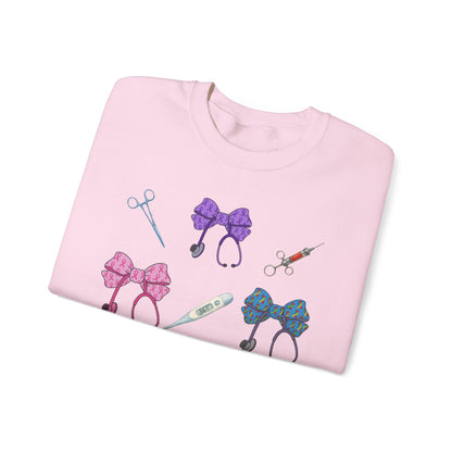 Nurse Crewneck Sweatshirt — Classic Healthcare Appreciation Pullover