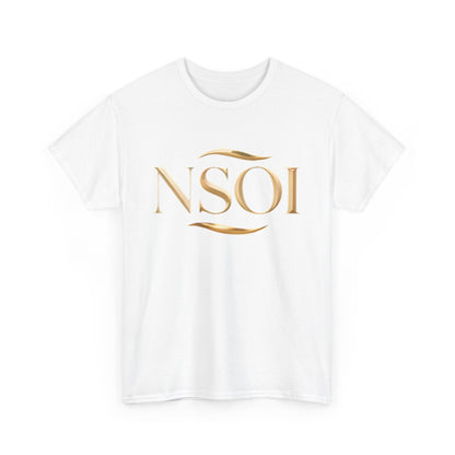 Stylish NSOI Unisex Heavy Cotton Tee for Casual Wear, Comfortable Everyday T-Shirt, Trendy Gift for Friends, Graphic Tee, Fashion Statement