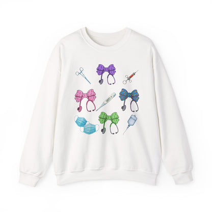 Nurse Crewneck Sweatshirt — Classic Healthcare Appreciation Pullover