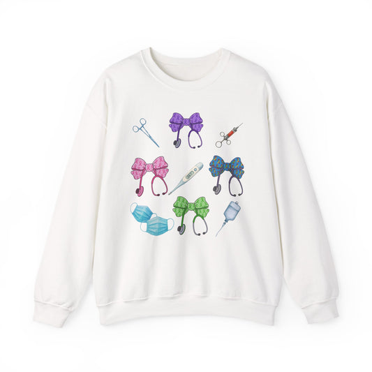 Nurse Crewneck Sweatshirt — Classic Healthcare Appreciation Pullover