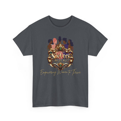 Sisterhood Unisex Heavy Cotton Tee, Feminist T-Shirt, Empowering Apparel, Gifts for Friends, Celebrating Women