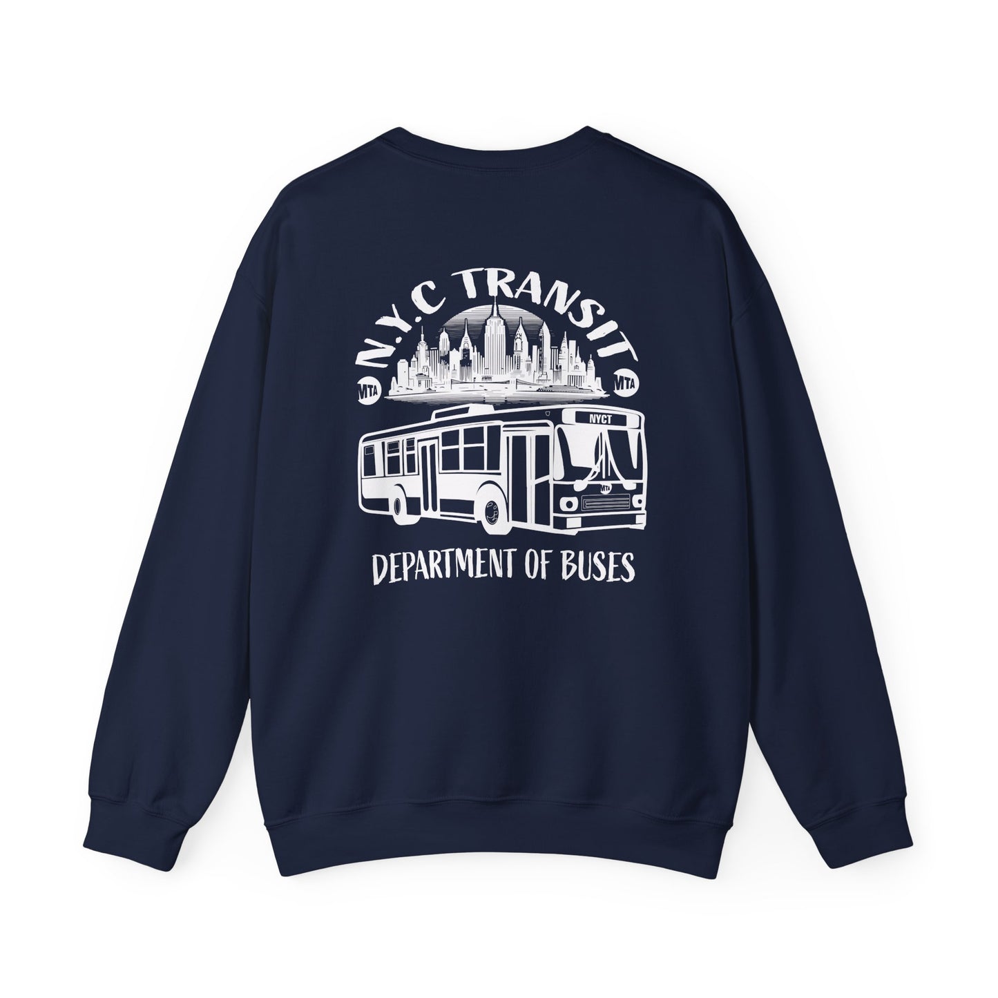 NYC Transit Bus Graphic Sweatshirt