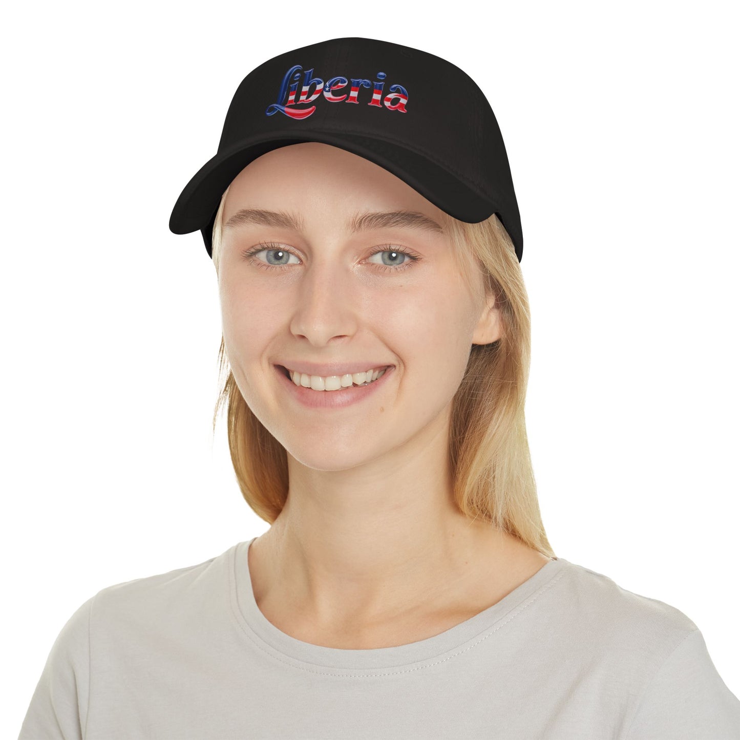 Liberia Low Profile Baseball Cap | Casual Wear, Summer Accessory, Sports Hat, Gift for Him, Travel Cap