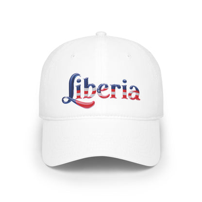 Liberia Low Profile Baseball Cap | Casual Wear, Summer Accessory, Sports Hat, Gift for Him, Travel Cap