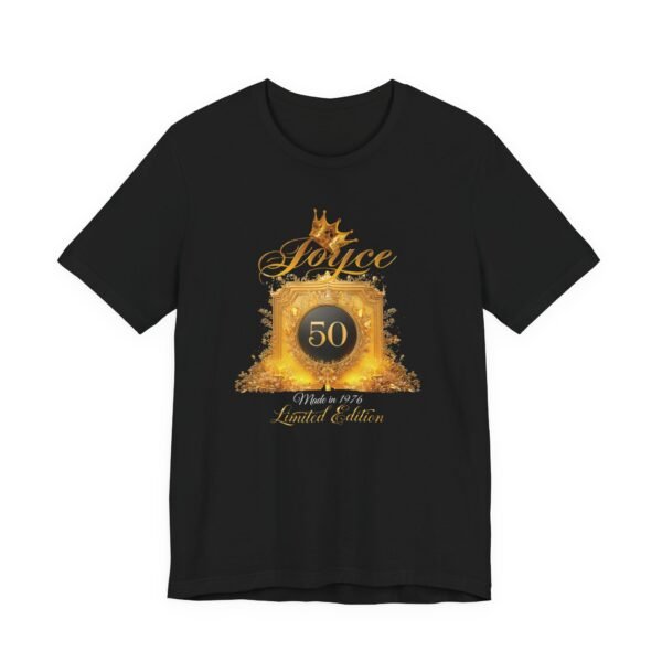 10698429888353288880_2048.jpeg 50th Birthday Tee - 'Spice 50' Gold Crown Limited Edition Shirt