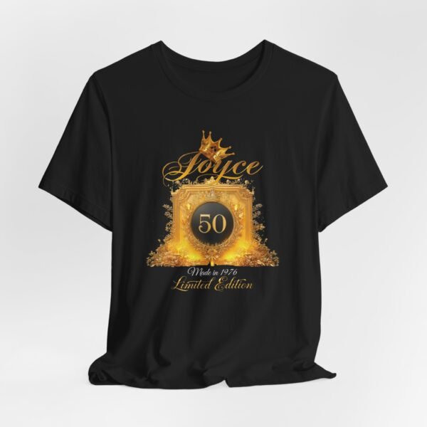9329288670349681849_2048.jpeg 50th Birthday Tee - 'Spice 50' Gold Crown Limited Edition Shirt